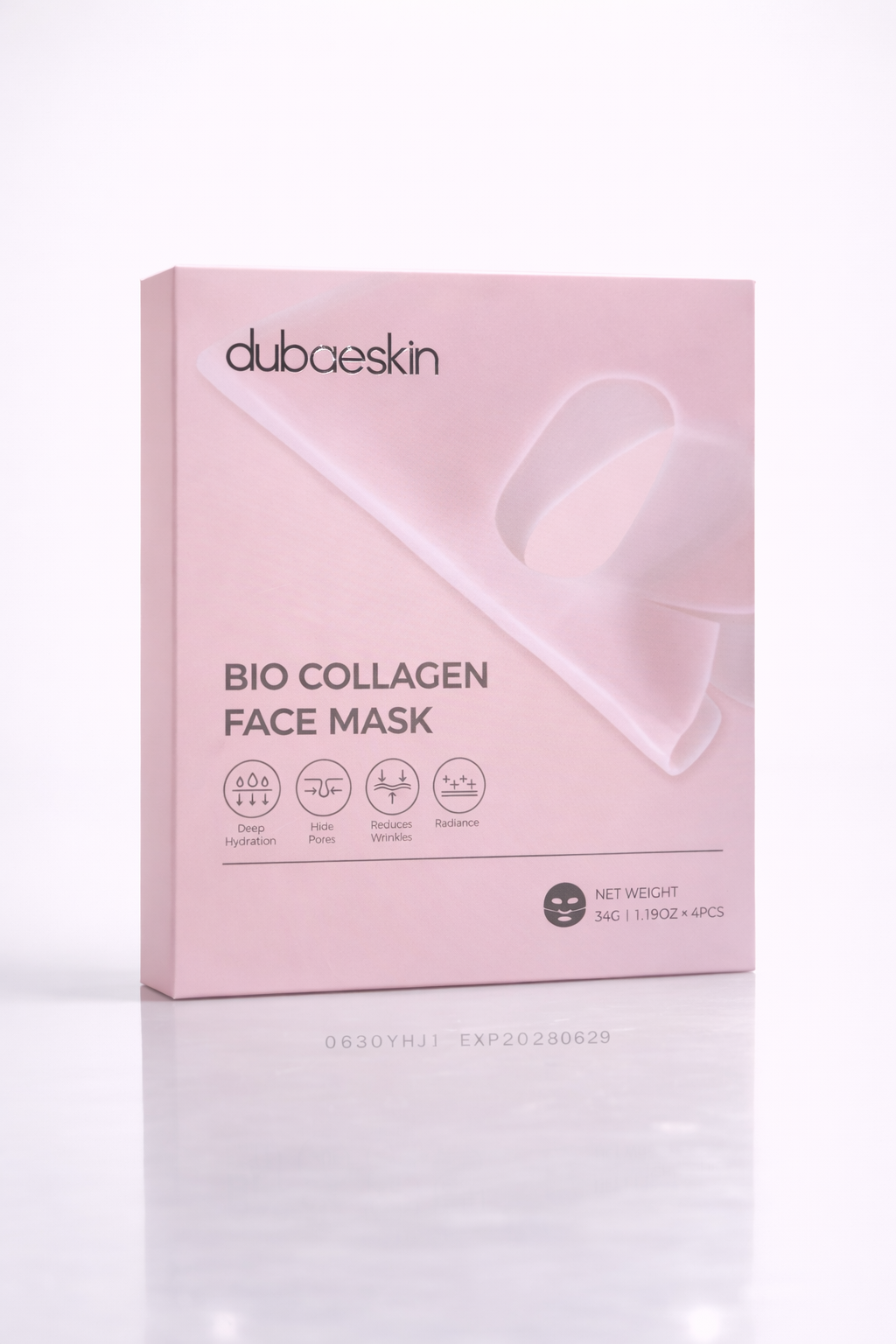 Skin support collagen masks 4 pack