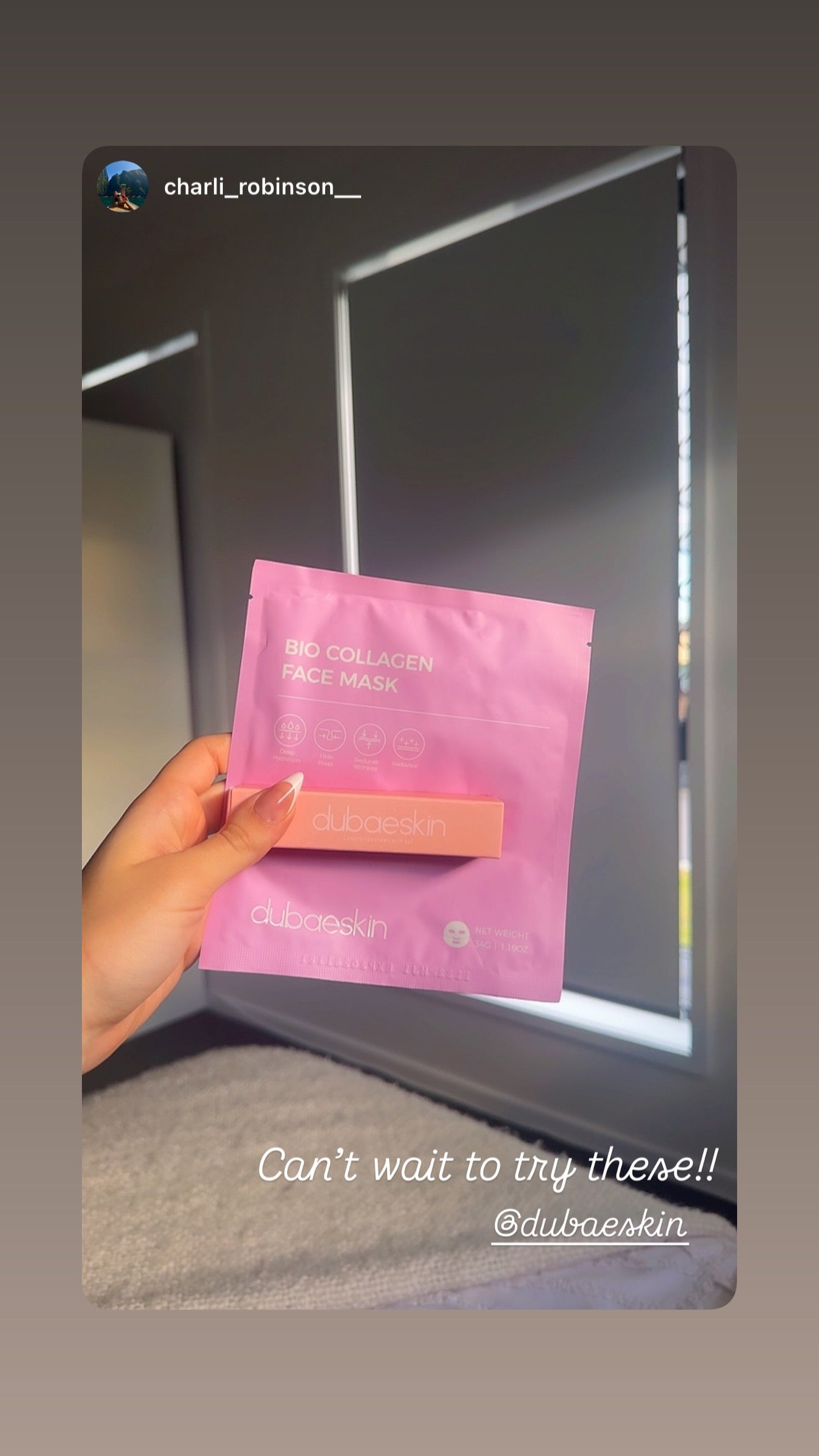 Skin support collagen single mask
